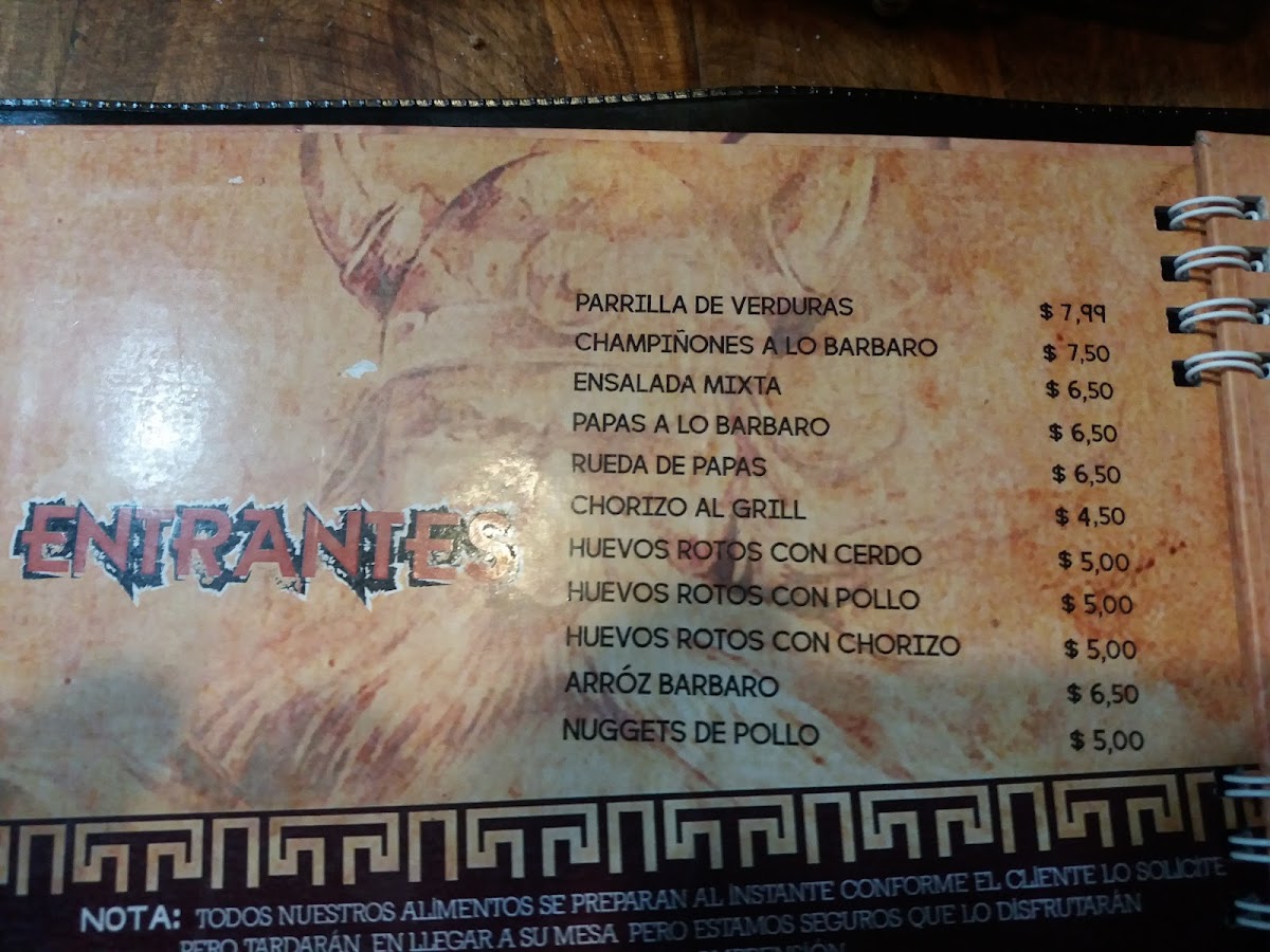 Menu El Barbaro-8